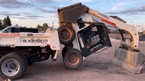 how to skid steer 2 wheels|drag a skid steer without running.